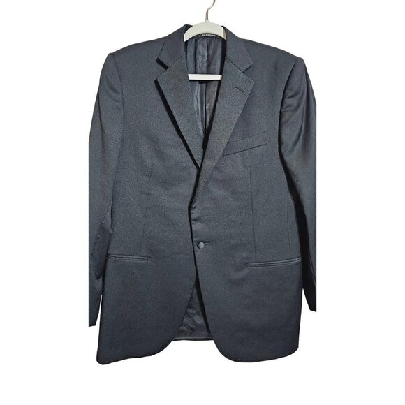 Ermenegildo Zegna MR. SID All Season Twill black wool blazer size EU54R US44R - Picture 5 of 9